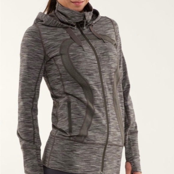 Lululemon full zip stride jacket in wren - Picture 3 of 6